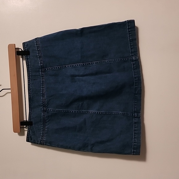 NWOT Free People Skirt Button Up Size 10 - Picture 3 of 5